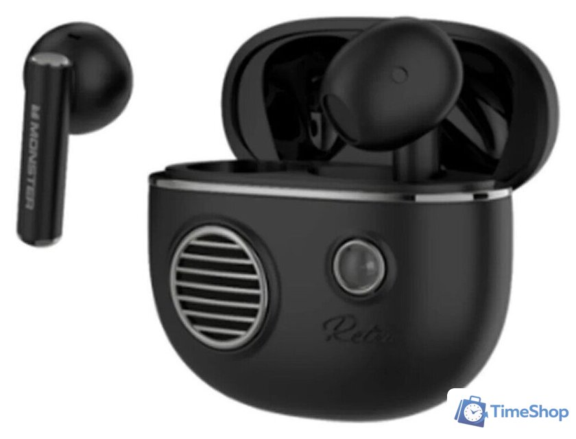 Наушники Monster N-Lite 213 MH22237 (черный) - Изображение №1 — Интернет-магазин Time-Shop