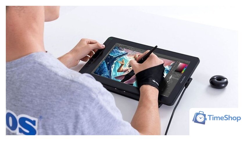 Графический монитор Huion Kamvas 13 (космический черный) - Изображение №12 — Интернет-магазин Time-Shop