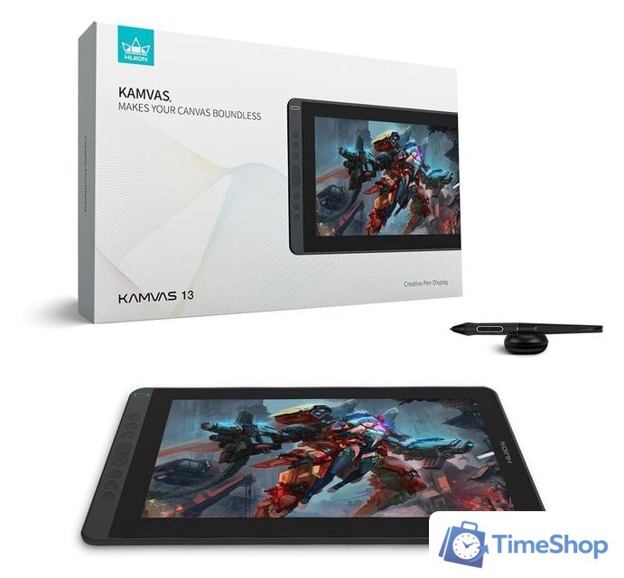 Графический монитор Huion Kamvas 13 (космический черный) - Изображение №11 — Интернет-магазин Time-Shop