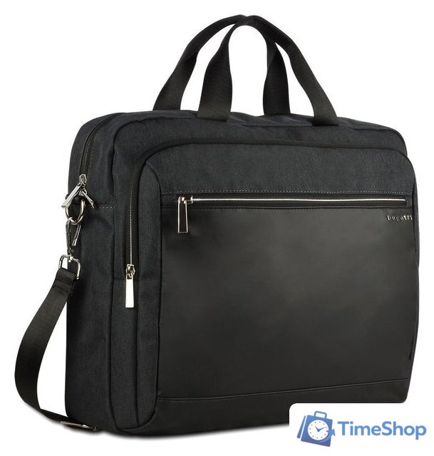 Портфель Bugatti Sera 49630213 (антрацитовый) - Изображение №1 — Интернет-магазин Time-Shop