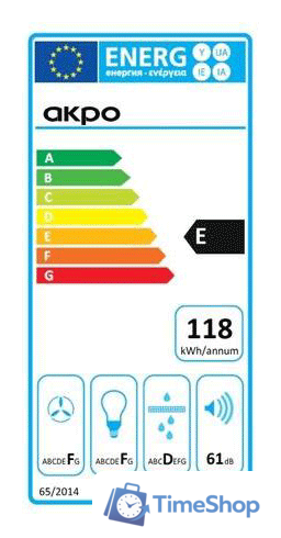 Кухонная вытяжка Akpo Venus 90 WK-4 (черный) - Изображение №4 — Интернет-магазин Time-Shop