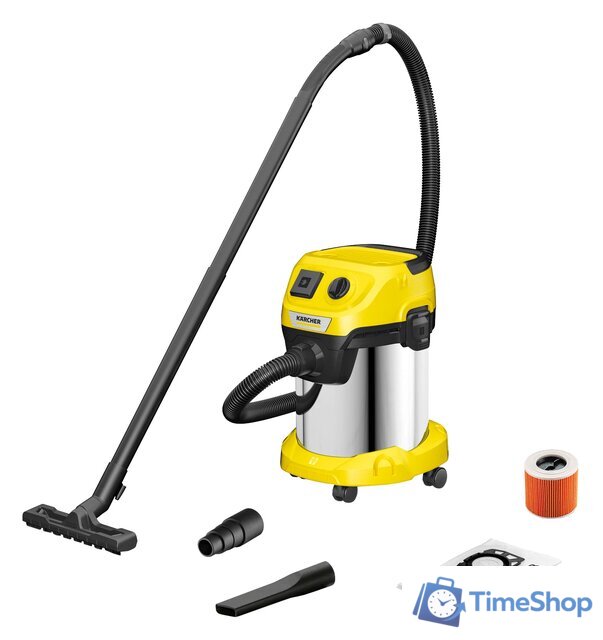 Пылесос Karcher WD 3 P S V-17/4/20 1.628-190.0 - Изображение №1 — Интернет-магазин Time-Shop