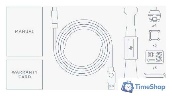 Клавиатура Dark Project Fuji V2 (g3ms Sapphire, нет кириллицы) - Изображение №7 — Интернет-магазин Time-Shop