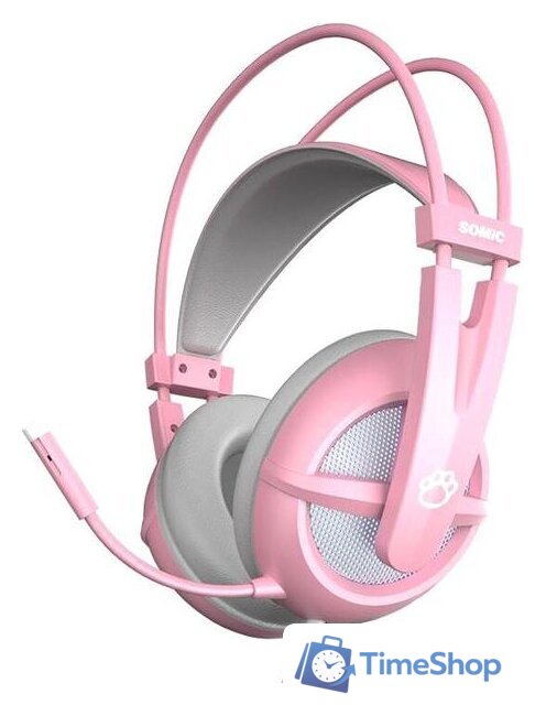 Наушники Somic G238 7.1 (розовый) - Изображение №1 — Интернет-магазин Time-Shop