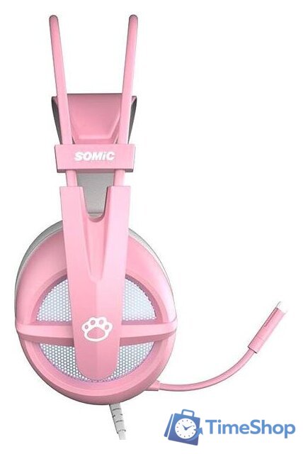 Наушники Somic G238 7.1 (розовый) - Изображение №4 — Интернет-магазин Time-Shop
