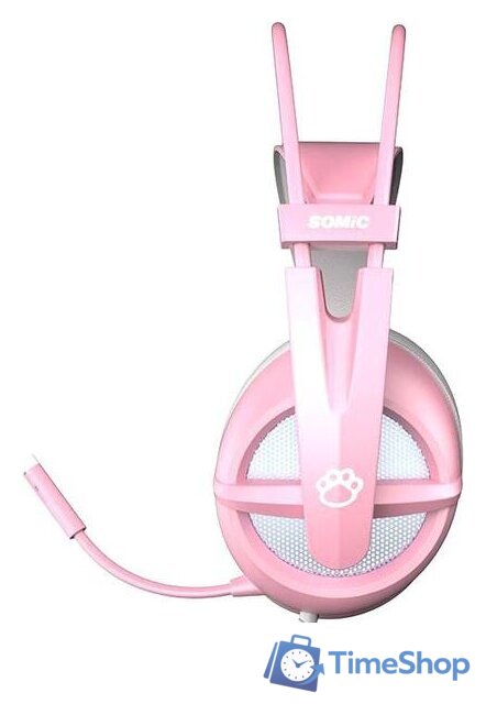 Наушники Somic G238 7.1 (розовый) - Изображение №2 — Интернет-магазин Time-Shop