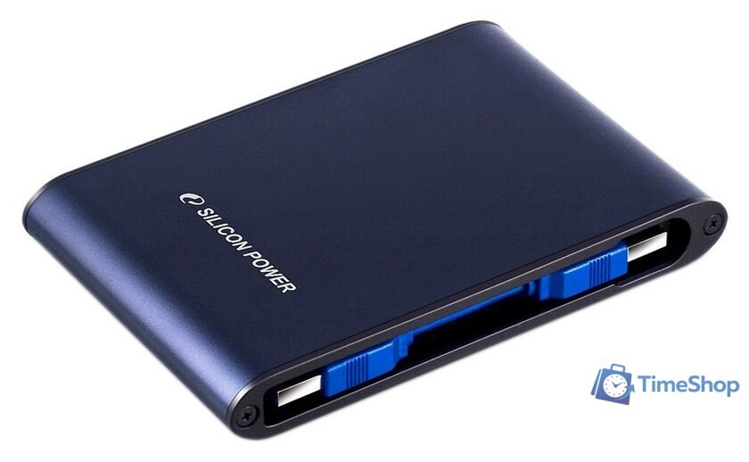 Внешний накопитель Silicon-Power Armor A80 1TB (SP010TBPHDA80S3B) - Изображение №1 — Интернет-магазин Time-Shop