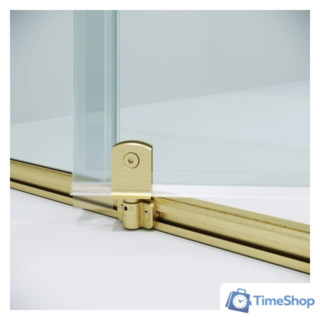 Душевая дверь Niagara Nova NG-45-11ASG 110х195 (золото сатин/прозрачное стекло) - Изображение №7 — Интернет-магазин Time-Shop