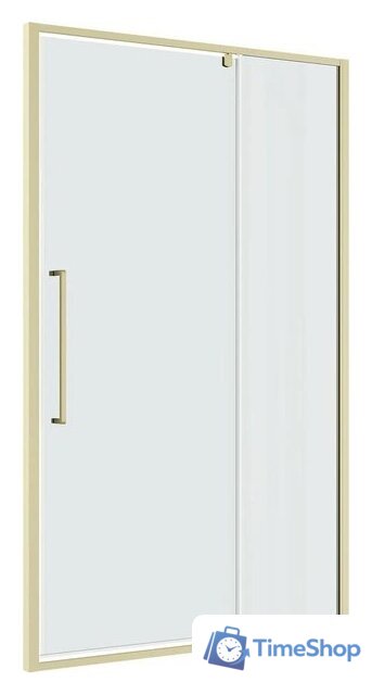 Душевая дверь Niagara Nova NG-45-11ASG 110х195 (золото сатин/прозрачное стекло) - Изображение №2 — Интернет-магазин Time-Shop