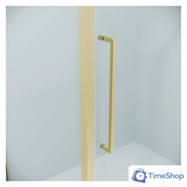 Душевая дверь Niagara Nova NG-45-11ASG 110х195 (золото сатин/прозрачное стекло) - Изображение №6 — Интернет-магазин Time-Shop