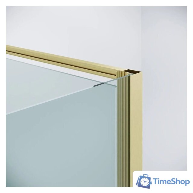 Душевая дверь Niagara Nova NG-45-11ASG 110х195 (золото сатин/прозрачное стекло) - Изображение №5 — Интернет-магазин Time-Shop