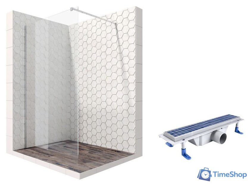 Душевая стенка Ambassador Set 15031104-ST1 - Изображение №1 — Интернет-магазин Time-Shop