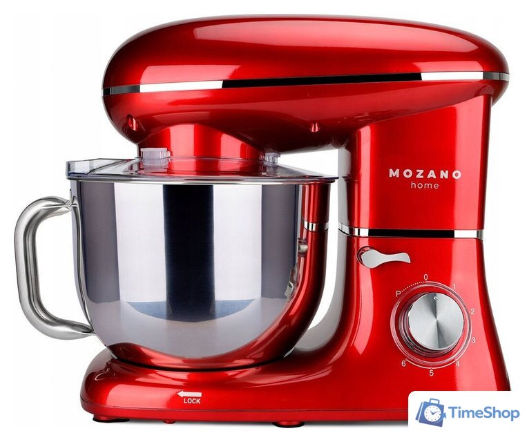 Планетарный миксер Mozano Kitchen Machine ROB-01 (красный) - Изображение №2 — Интернет-магазин Time-Shop