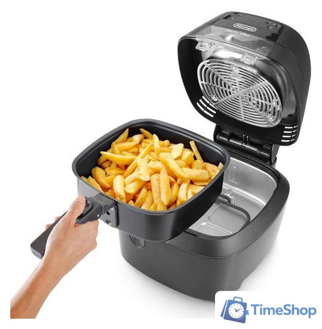 Аэрогриль (аэрофритюрница) DeLonghi FH2184.BK - Изображение №4 — Интернет-магазин Time-Shop