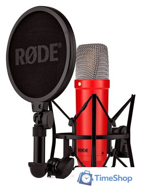 Проводной микрофон RODE NT1 Signature Series (красный) - Изображение №1 — Интернет-магазин Time-Shop