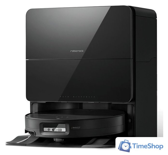 Робот-пылесос Roborock Saros 10 (евровилка, с английской озвучкой, черный) - Изображение №1 — Интернет-магазин Time-Shop