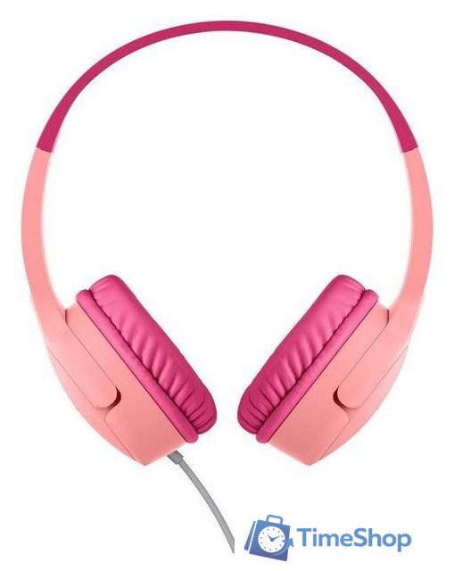 Наушники Belkin SoundForm Mini Wired 3.5 мм/USB-C (розовый) - Изображение №2 — Интернет-магазин Time-Shop