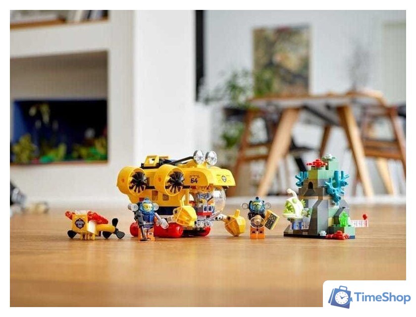 Конструктор LEGO City 60264 Океан: исследовательская подводная лодка - Изображение №10 — Интернет-магазин Time-Shop