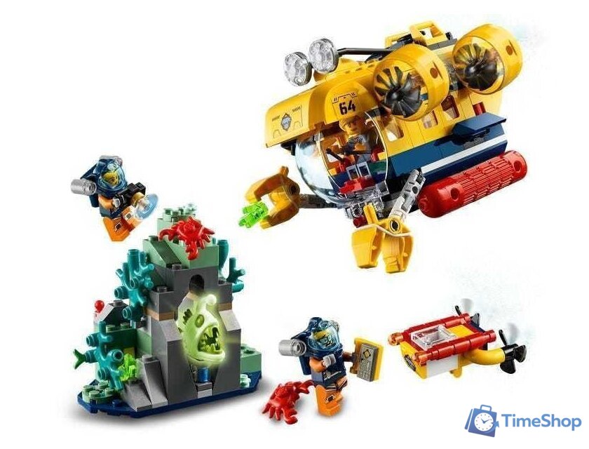 Конструктор LEGO City 60264 Океан: исследовательская подводная лодка - Изображение №5 — Интернет-магазин Time-Shop