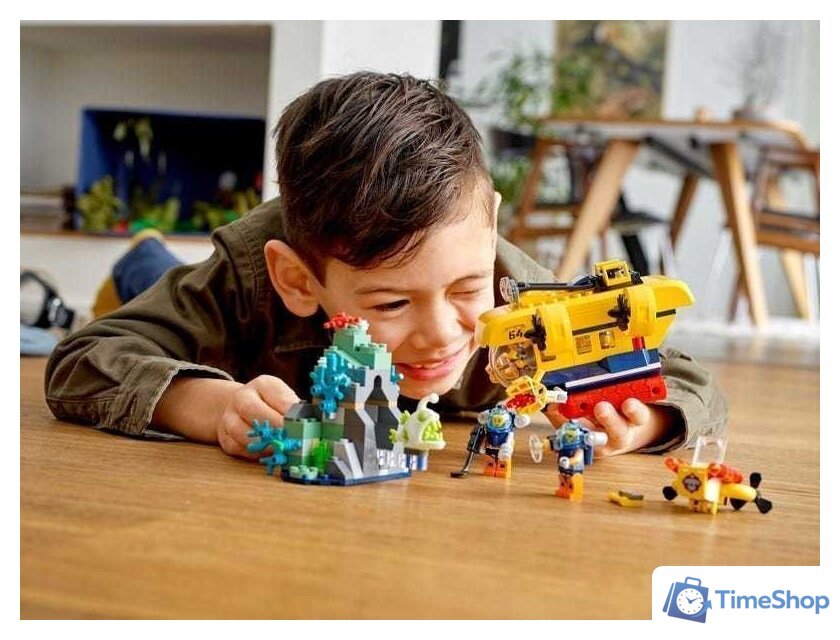 Конструктор LEGO City 60264 Океан: исследовательская подводная лодка - Изображение №9 — Интернет-магазин Time-Shop