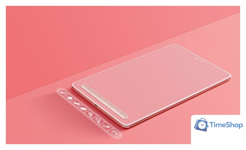 Графический планшет XP-Pen Deco 01 V2 (розовый) - Изображение №11 — Интернет-магазин Time-Shop