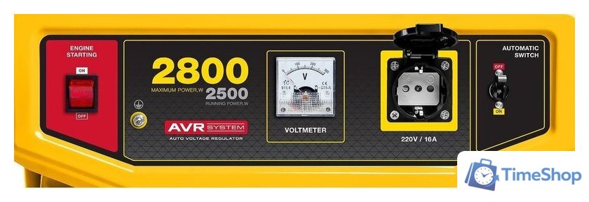 Бензиновый генератор Steher GS-3500 - Изображение №4 — Интернет-магазин Time-Shop