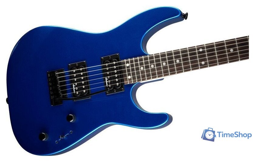 Электрогитара Jackson JS12 Dinky Metallic Blue - Изображение №4 — Интернет-магазин Time-Shop