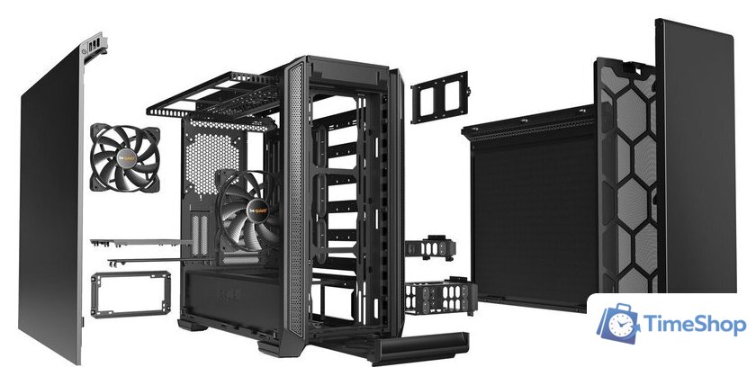 Корпус be quiet! Silent Base 601 BG026 (черный) - Изображение №4 — Интернет-магазин Time-Shop