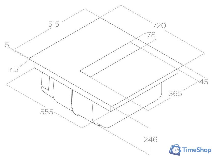 Варочная панель Elica Nikolatesla FIT BL/A/72 - Изображение №10 — Интернет-магазин Time-Shop