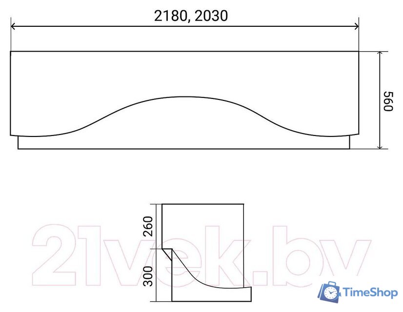 Ванна Lauter Majestica 140x140 21040140 (с ножками) - Изображение №14 — Интернет-магазин Time-Shop