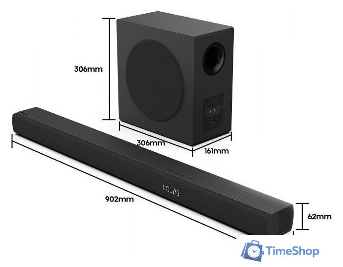 Саундбар Hisense AX3100Q - Изображение №5 — Интернет-магазин Time-Shop