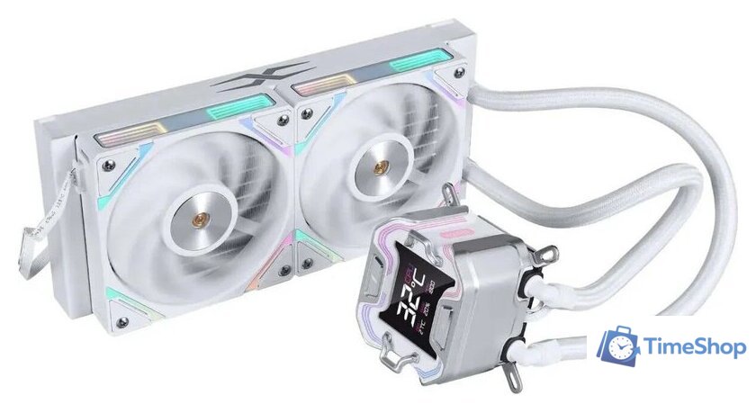 Система жидкостного охлаждения для процессора 1stPlayer X-240E (белый) - Изображение №2 — Интернет-магазин Time-Shop