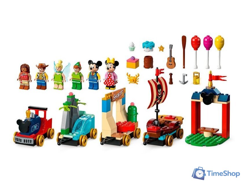 Конструктор LEGO Disney 43212 Праздничный поезд Диснея - Изображение №5 — Интернет-магазин Time-Shop