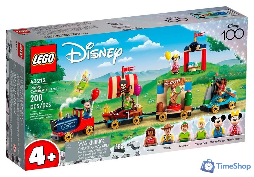 Конструктор LEGO Disney 43212 Праздничный поезд Диснея - Изображение №1 — Интернет-магазин Time-Shop