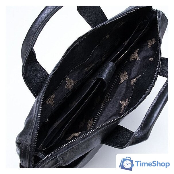 Сумка Poshete 253-6783-25-BLK (черный) - Изображение №4 — Интернет-магазин Time-Shop
