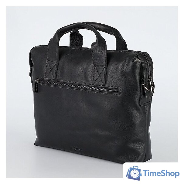 Сумка Poshete 253-6783-25-BLK (черный) - Изображение №3 — Интернет-магазин Time-Shop