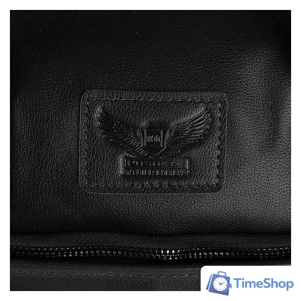 Сумка Poshete 253-6783-25-BLK (черный) - Изображение №6 — Интернет-магазин Time-Shop