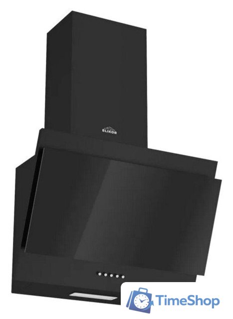 Кухонная вытяжка Elikor Коралл 50П-430-К3Д 266399 (черный/черное стекло) - Изображение №1 — Интернет-магазин Time-Shop