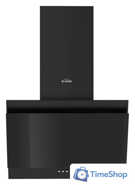Кухонная вытяжка Elikor Коралл 50П-430-К3Д 266399 (черный/черное стекло) - Изображение №2 — Интернет-магазин Time-Shop
