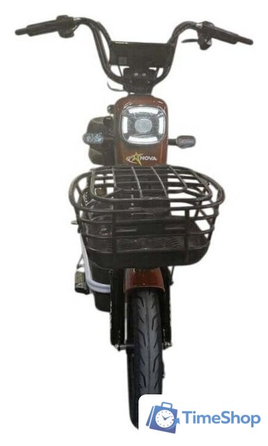 Электроскутер NOVA EC02 (красный, без цепи) - Изображение №2 — Интернет-магазин Time-Shop