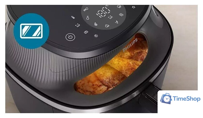 Аэрогриль (аэрофритюрница) Philips 3000 Series Airfryer NA330/00 - Изображение №4 — Интернет-магазин Time-Shop