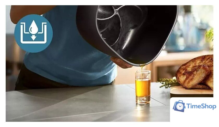 Аэрогриль (аэрофритюрница) Philips 3000 Series Airfryer NA330/00 - Изображение №5 — Интернет-магазин Time-Shop