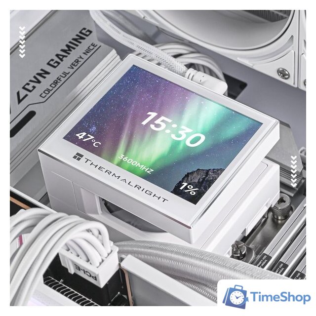 Система жидкостного охлаждения для процессора Thermalright Stream Vision 360 (белый) - Изображение №9 — Интернет-магазин Time-Shop