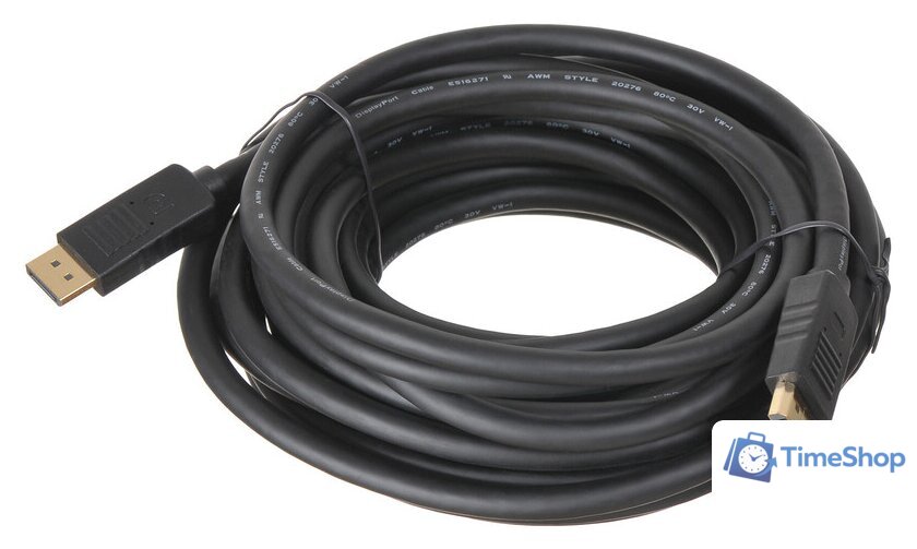 Кабель Buro BHP-DPP-1.4-5 (5 м, черный) - Изображение №1 — Интернет-магазин Time-Shop