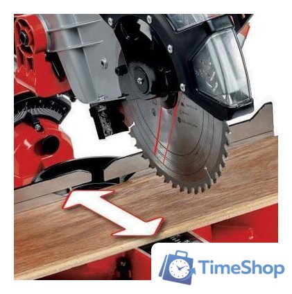 Торцовочная пила Einhell TC-SM 2534/1 Dual 4300395 - Изображение №7 — Интернет-магазин Time-Shop
