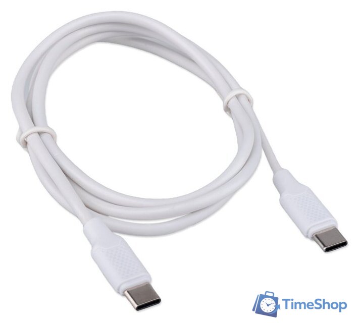 Кабель Cablexpert USB Type-C - USB Type-C CC-USB2-CMCM-60-1M-W (1 м, белый) - Изображение №1 — Интернет-магазин Time-Shop