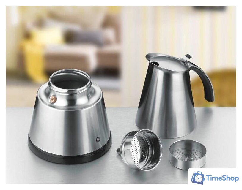 Гейзерная кофеварка ROMMELSBACHER EKO 364/E - Изображение №2 — Интернет-магазин Time-Shop