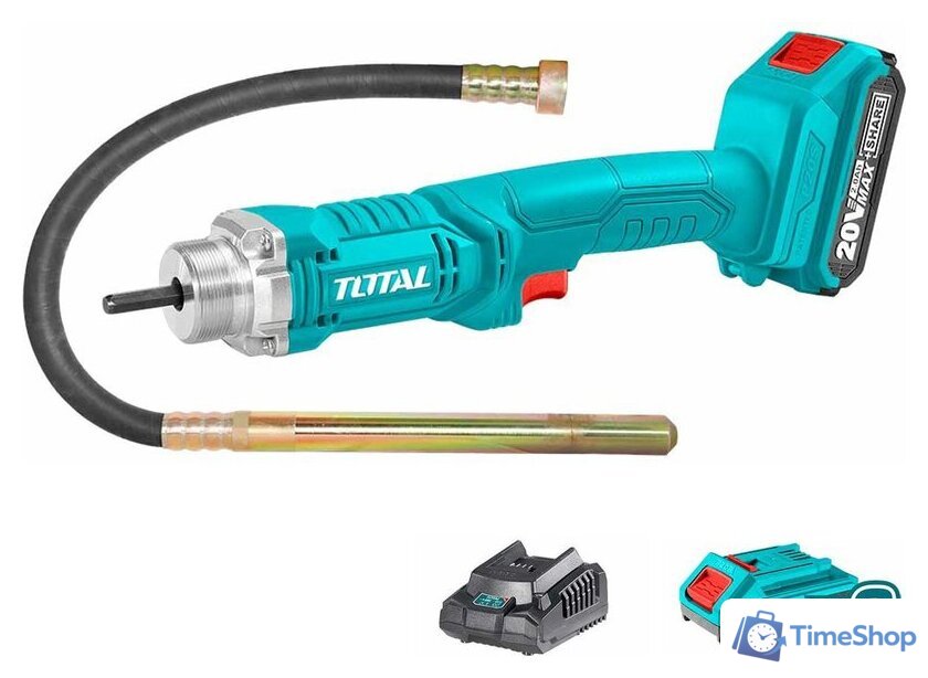 Вибратор глубинный Total TCVLI2023013 (с 2-мя АКБ) - Изображение №1 — Интернет-магазин Time-Shop