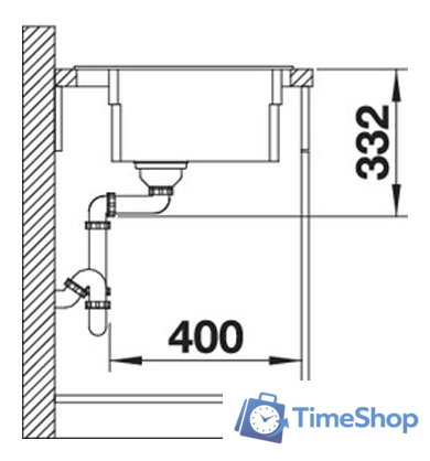 Кухонная мойка Blanco Etagon 6 (серый беж) 524546 - Изображение №3 — Интернет-магазин Time-Shop