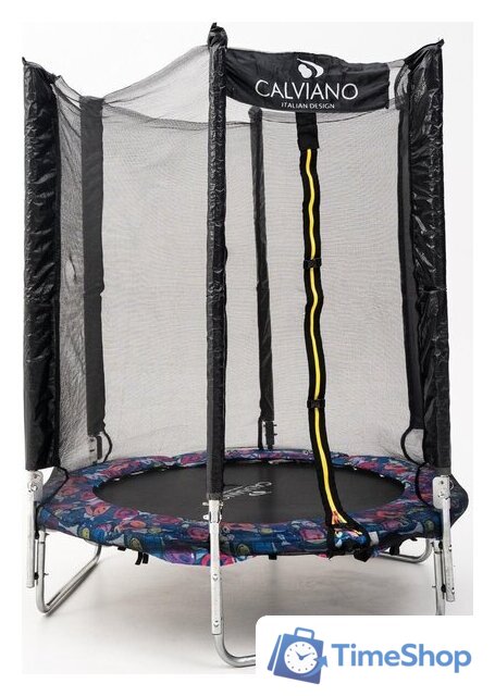 Батут Calviano Smile 183 см-6 ft с внешней сеткой складной - Изображение №3 — Интернет-магазин Time-Shop